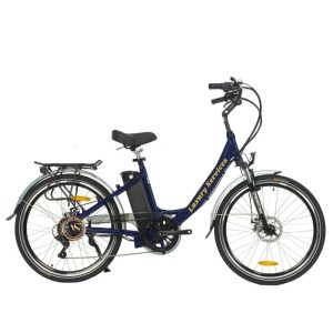 Bicicleta eléctrica de paseo holandesa estilo vintage